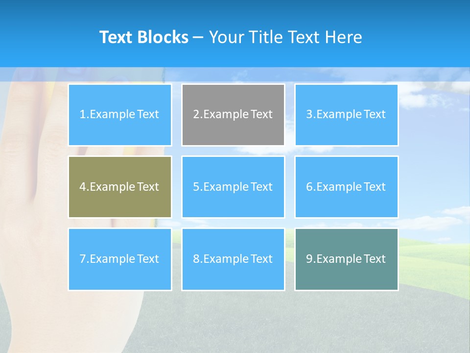 Part Foam Tool PowerPoint Template