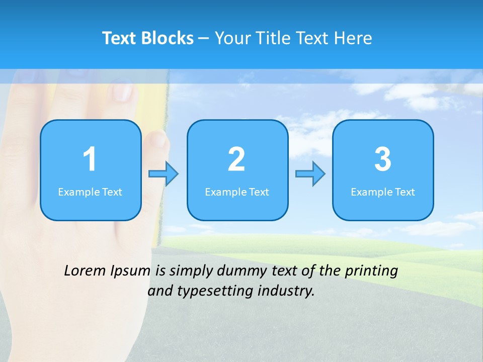 Part Foam Tool PowerPoint Template