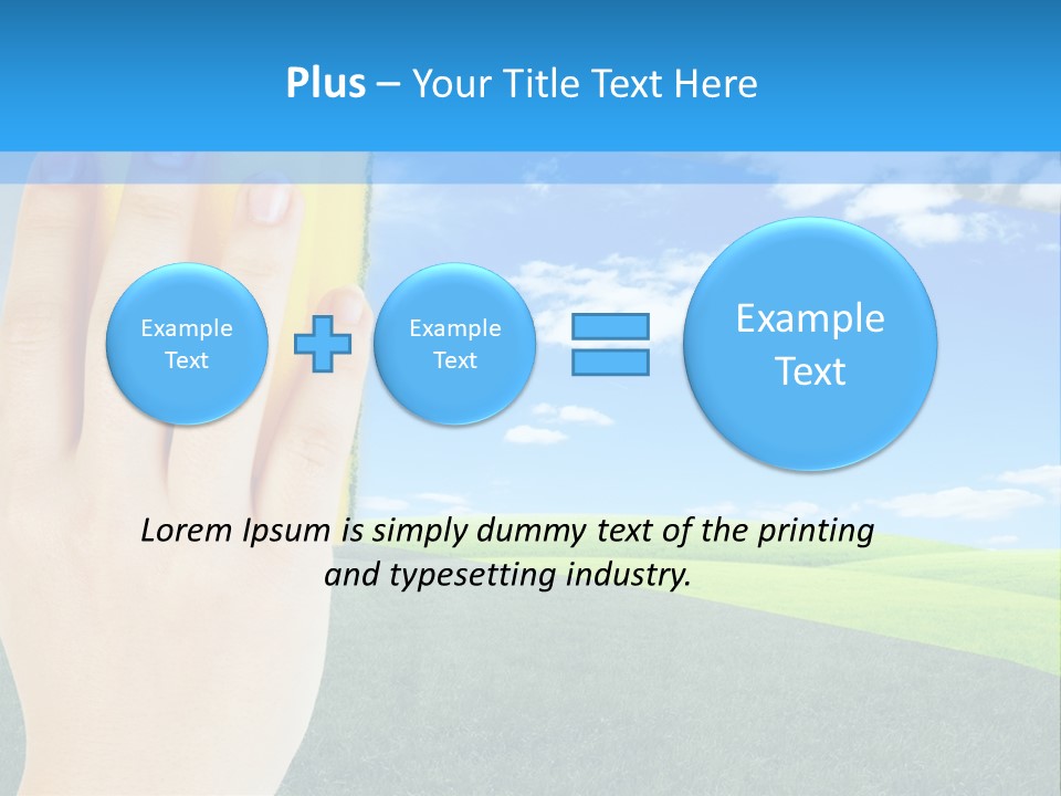 Part Foam Tool PowerPoint Template
