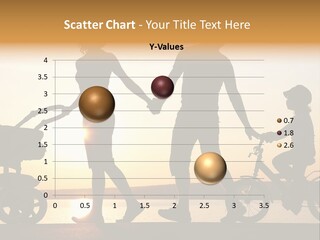 Activity Stroller Figure PowerPoint Template