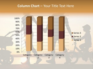 Activity Stroller Figure PowerPoint Template