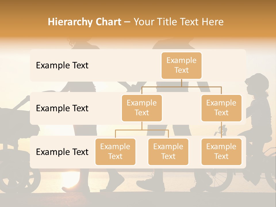 Activity Stroller Figure PowerPoint Template