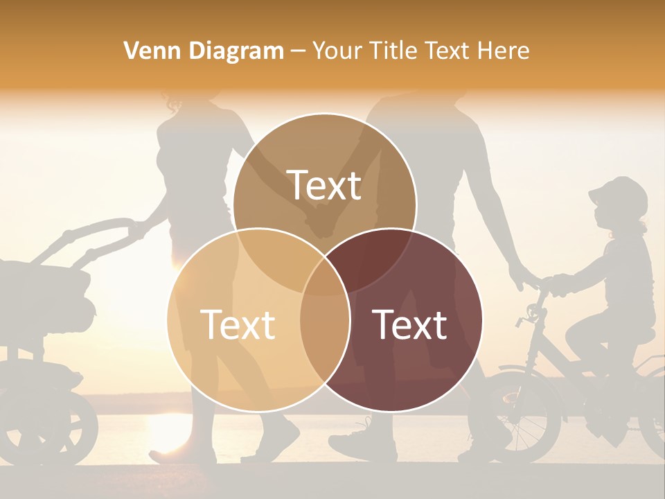 Activity Stroller Figure PowerPoint Template