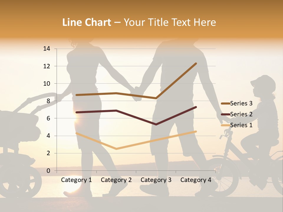 Activity Stroller Figure PowerPoint Template