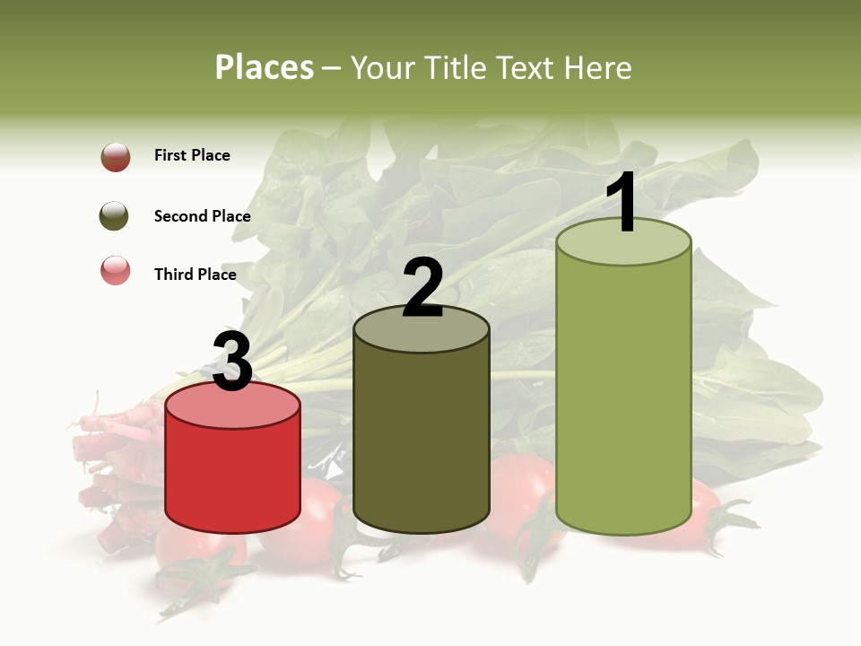 Closeup Asia Green PowerPoint Template