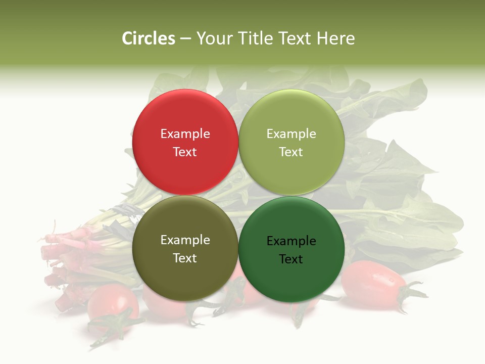 Closeup Asia Green PowerPoint Template