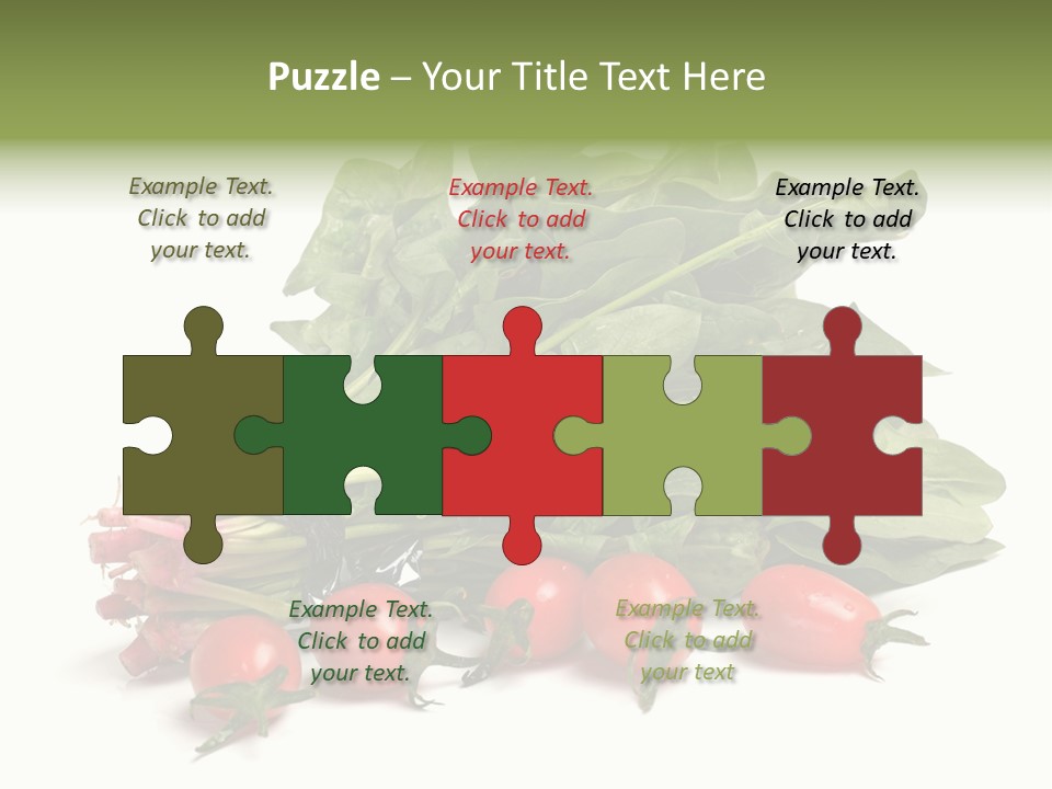 Closeup Asia Green PowerPoint Template