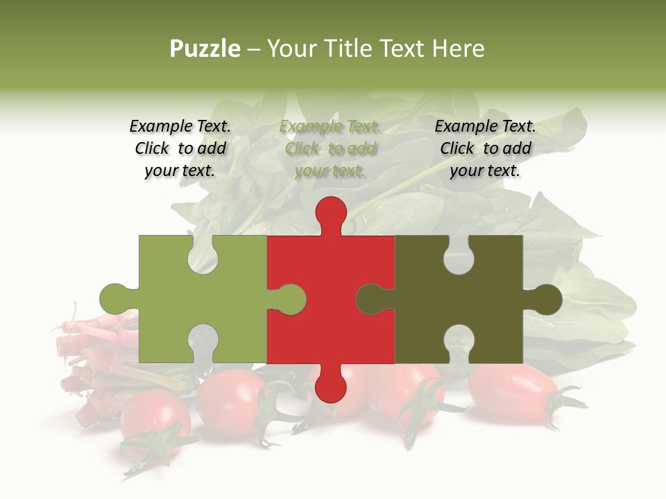 Closeup Asia Green PowerPoint Template