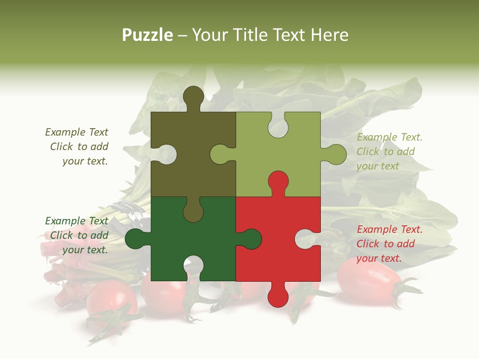 Closeup Asia Green PowerPoint Template