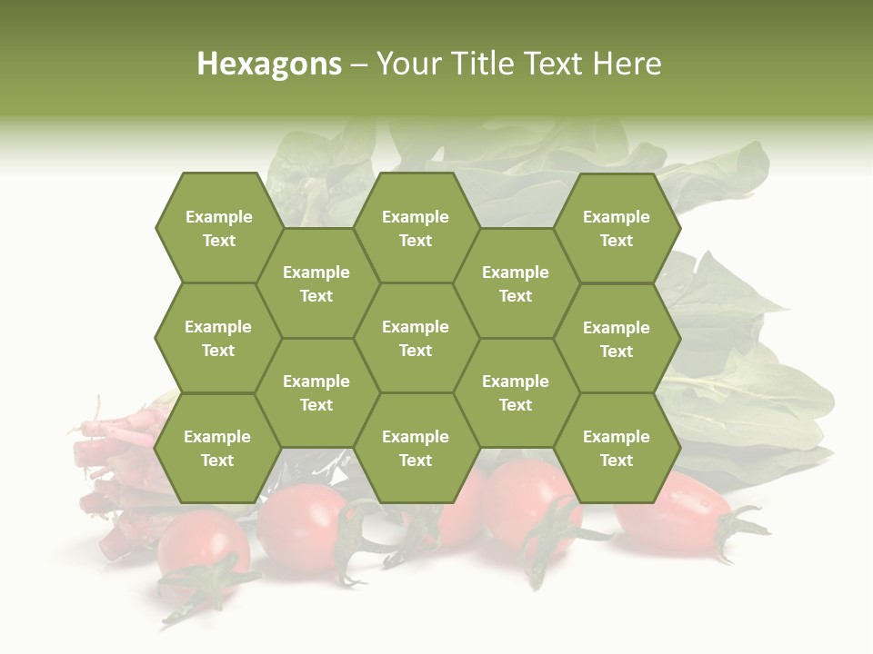 Closeup Asia Green PowerPoint Template