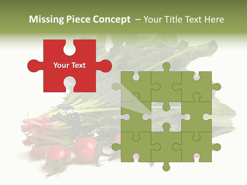 Closeup Asia Green PowerPoint Template