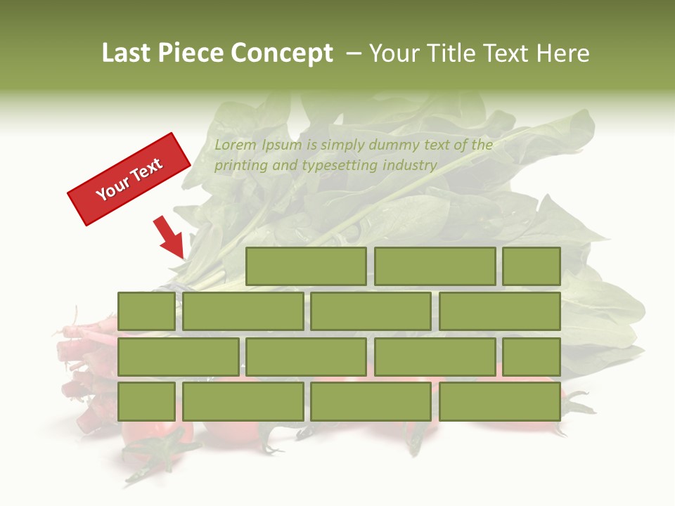 Closeup Asia Green PowerPoint Template