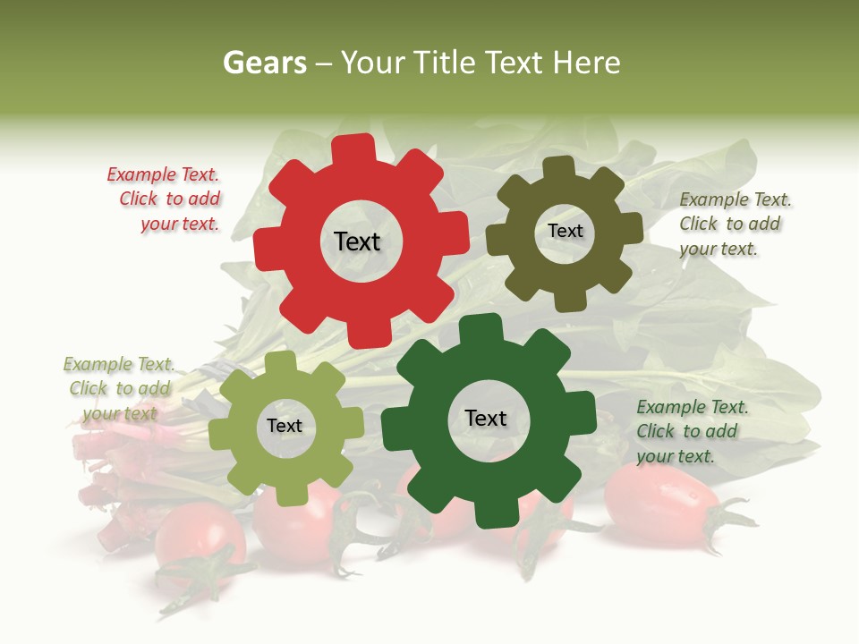 Closeup Asia Green PowerPoint Template