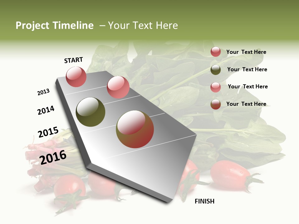 Closeup Asia Green PowerPoint Template