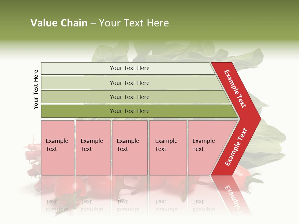 Closeup Asia Green PowerPoint Template