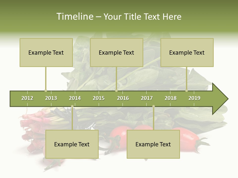 Closeup Asia Green PowerPoint Template