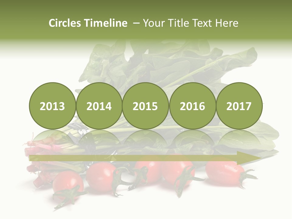 Closeup Asia Green PowerPoint Template