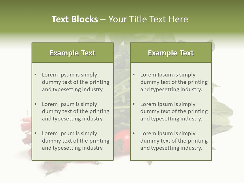 Closeup Asia Green PowerPoint Template