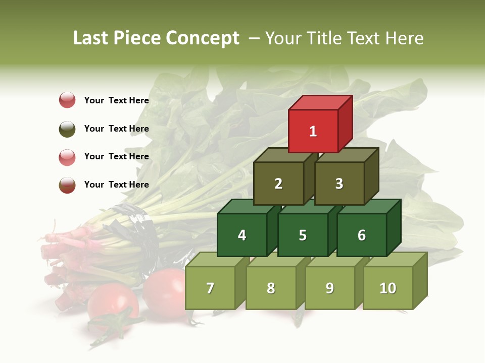 Closeup Asia Green PowerPoint Template