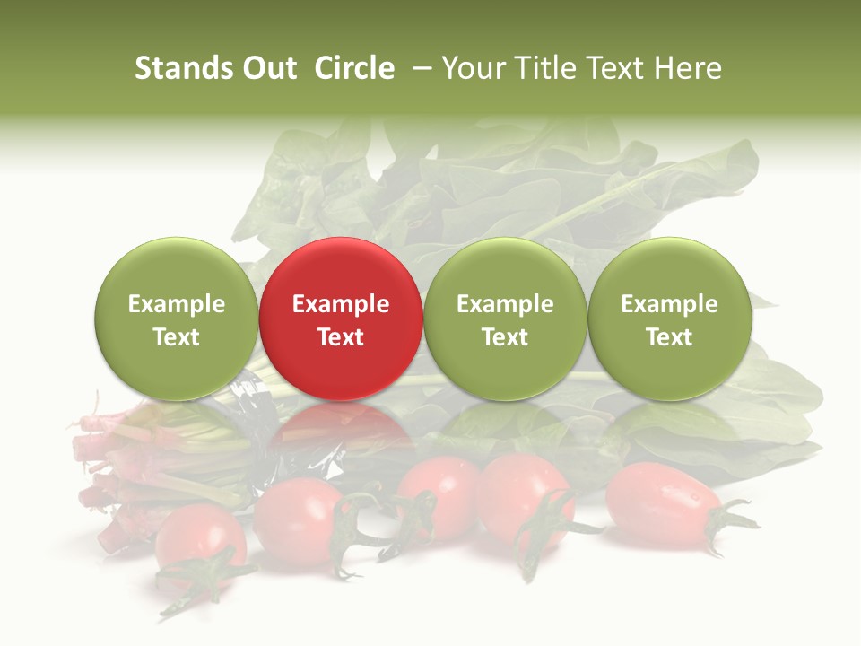 Closeup Asia Green PowerPoint Template