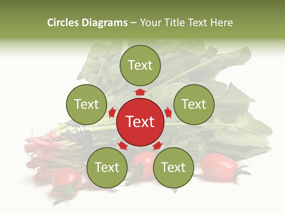 Closeup Asia Green PowerPoint Template