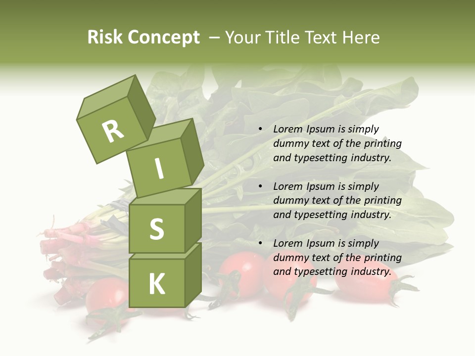 Closeup Asia Green PowerPoint Template