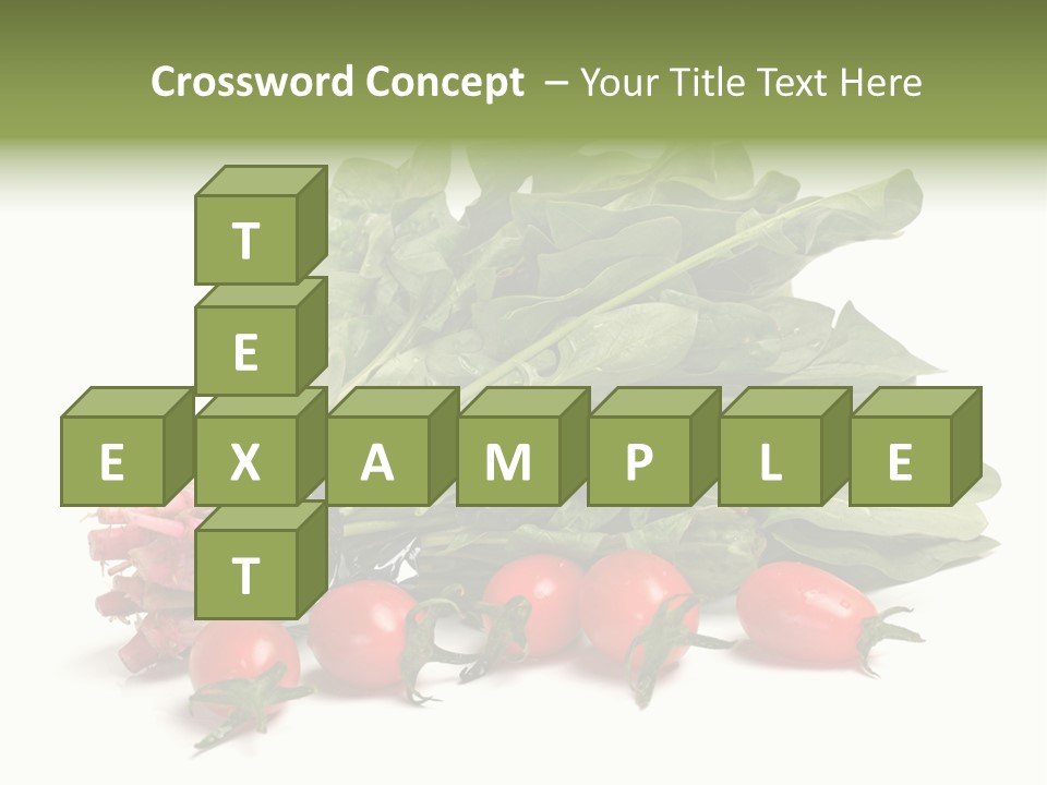 Closeup Asia Green PowerPoint Template