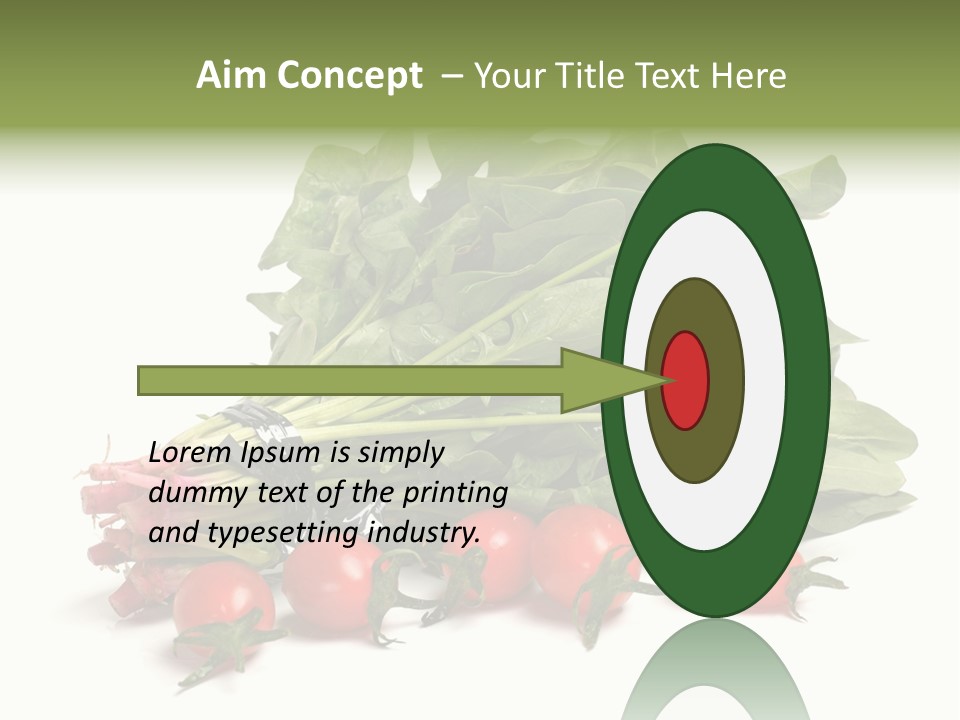 Closeup Asia Green PowerPoint Template