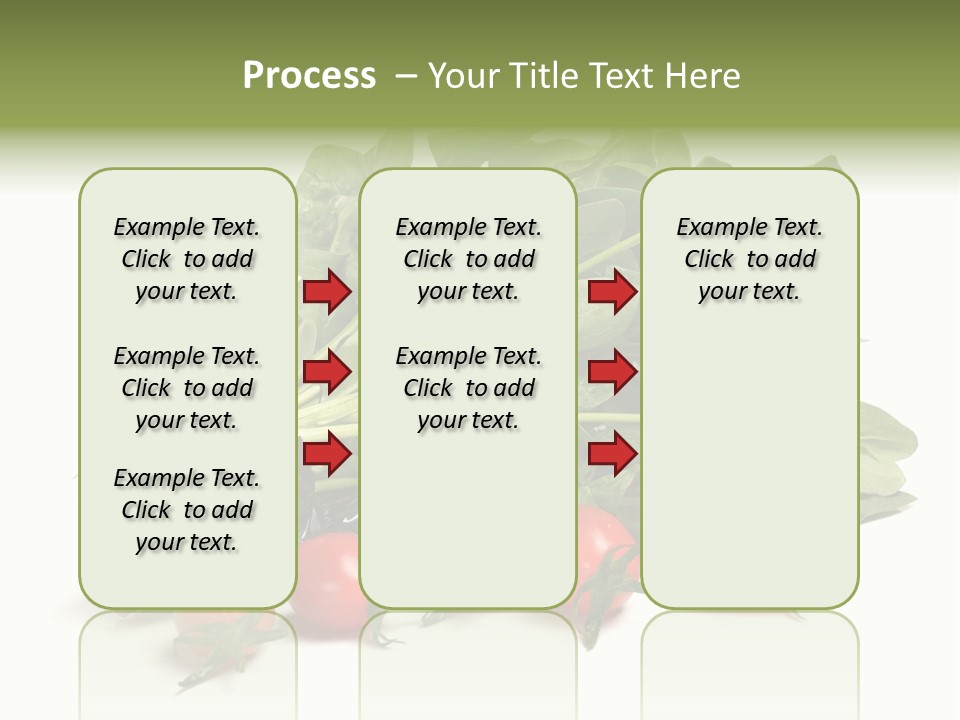 Closeup Asia Green PowerPoint Template