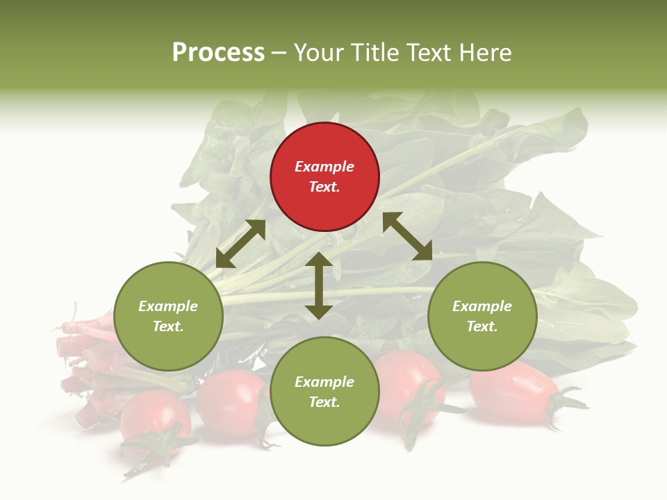 Closeup Asia Green PowerPoint Template