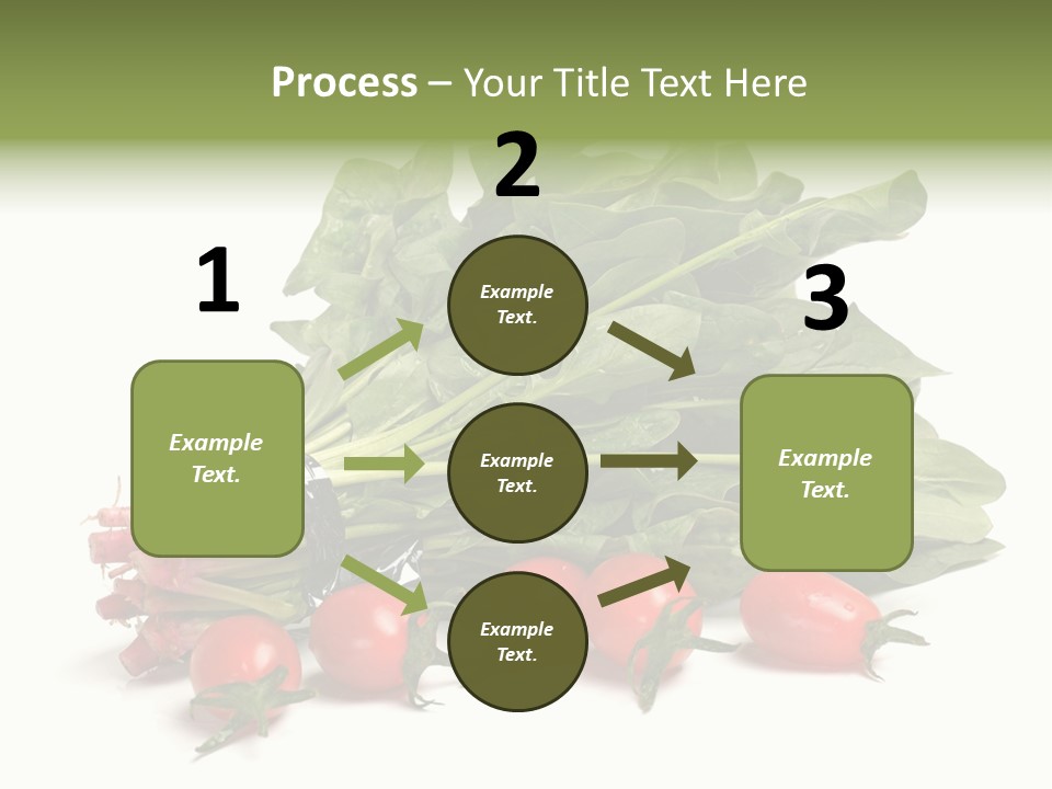 Closeup Asia Green PowerPoint Template