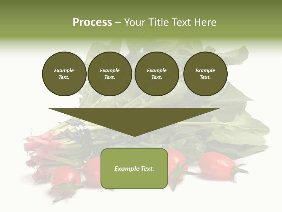 Closeup Asia Green PowerPoint Template