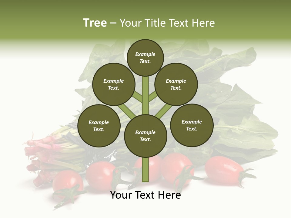 Closeup Asia Green PowerPoint Template