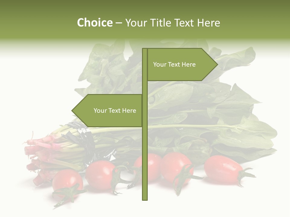 Closeup Asia Green PowerPoint Template