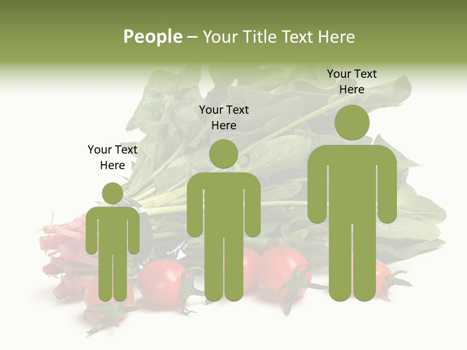 Closeup Asia Green PowerPoint Template