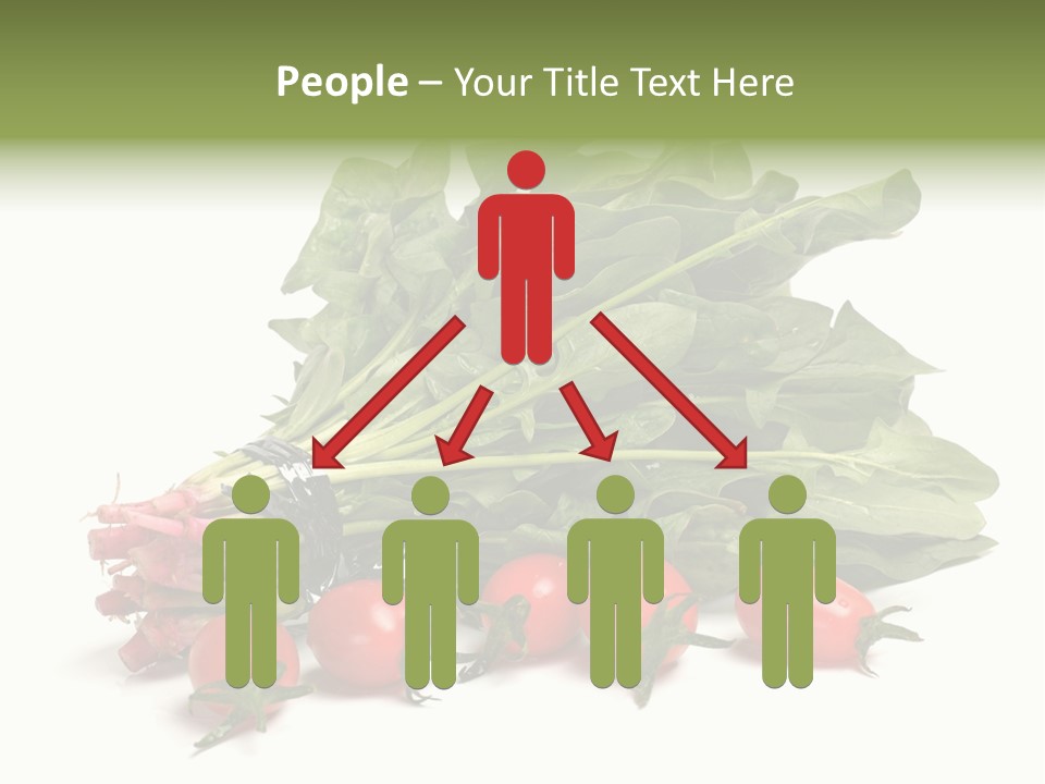 Closeup Asia Green PowerPoint Template