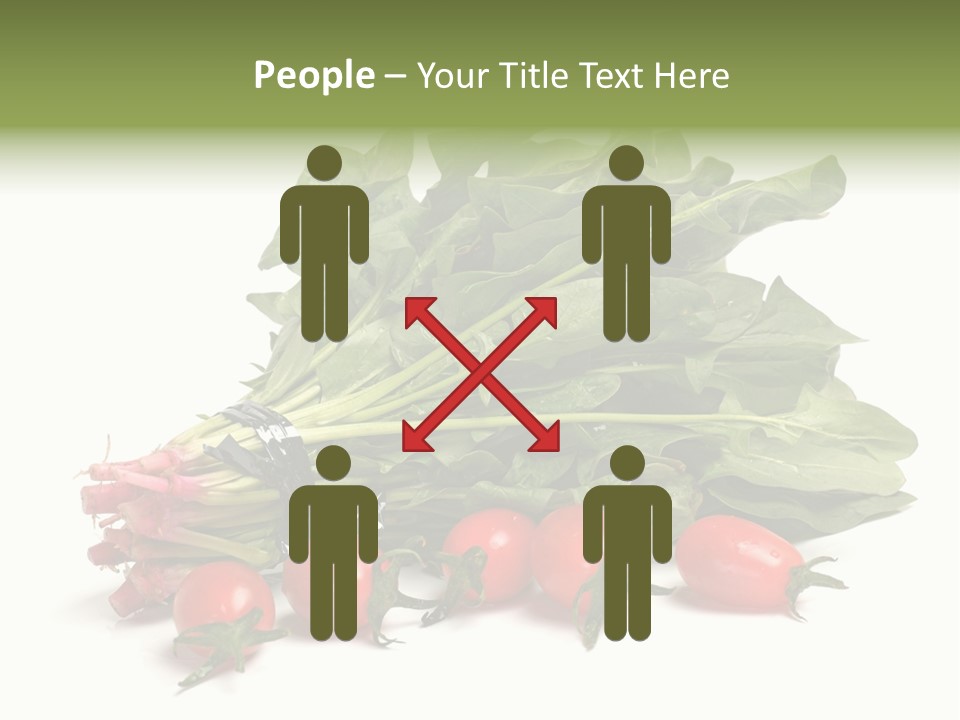 Closeup Asia Green PowerPoint Template