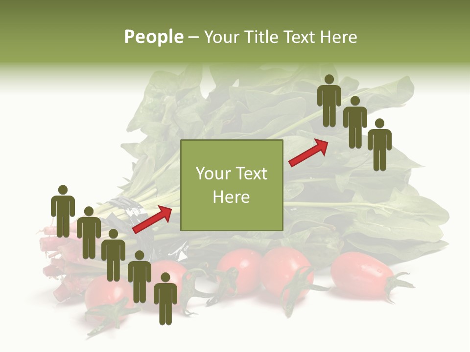 Closeup Asia Green PowerPoint Template