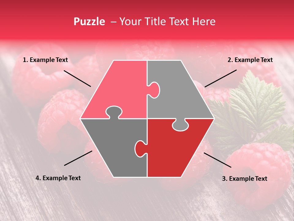 Sweet Wooden Isolated PowerPoint Template