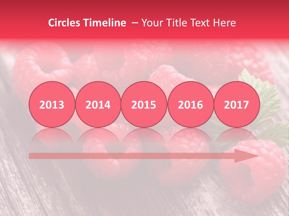 Sweet Wooden Isolated PowerPoint Template