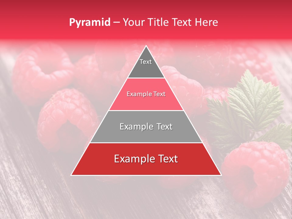 Sweet Wooden Isolated PowerPoint Template