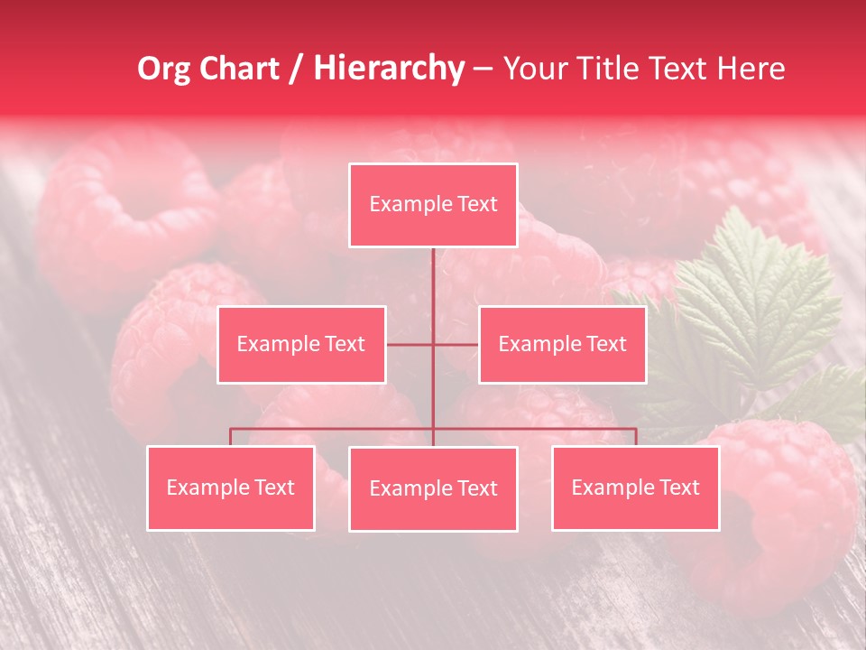 Sweet Wooden Isolated PowerPoint Template