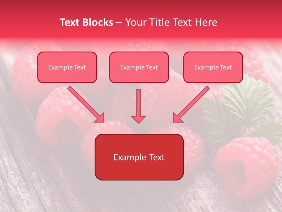 Sweet Wooden Isolated PowerPoint Template