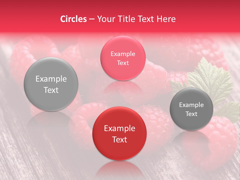 Sweet Wooden Isolated PowerPoint Template