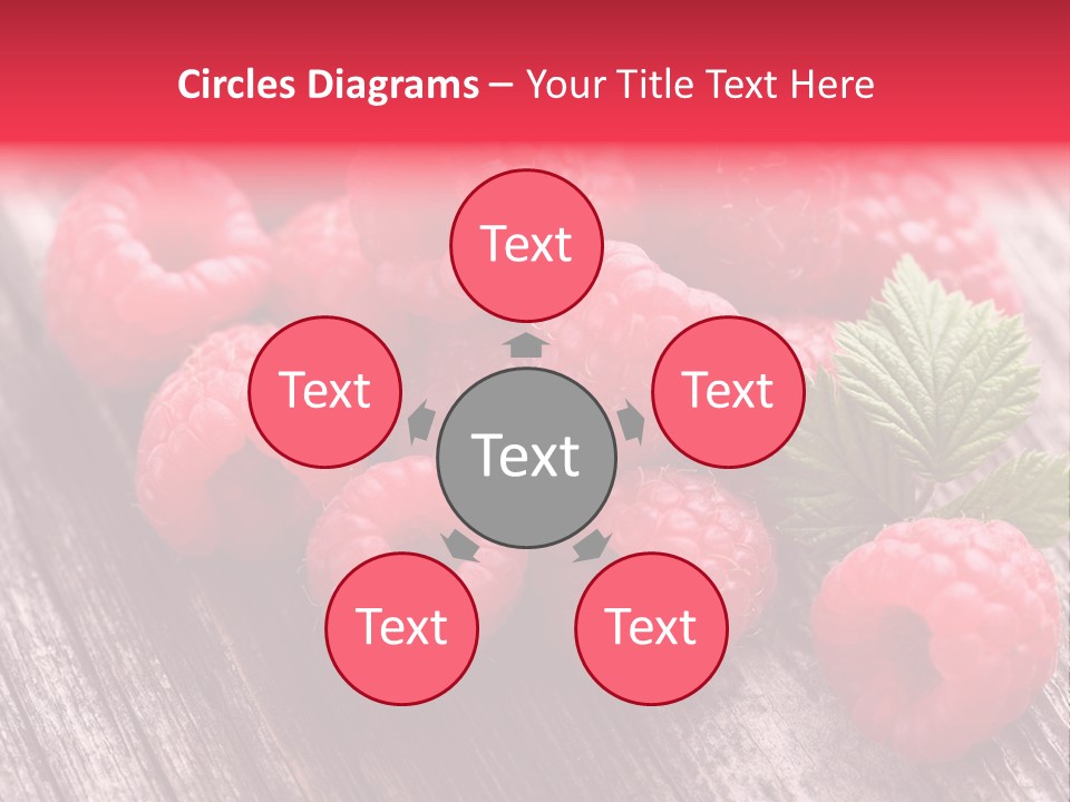 Sweet Wooden Isolated PowerPoint Template