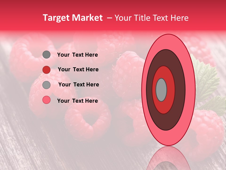 Sweet Wooden Isolated PowerPoint Template