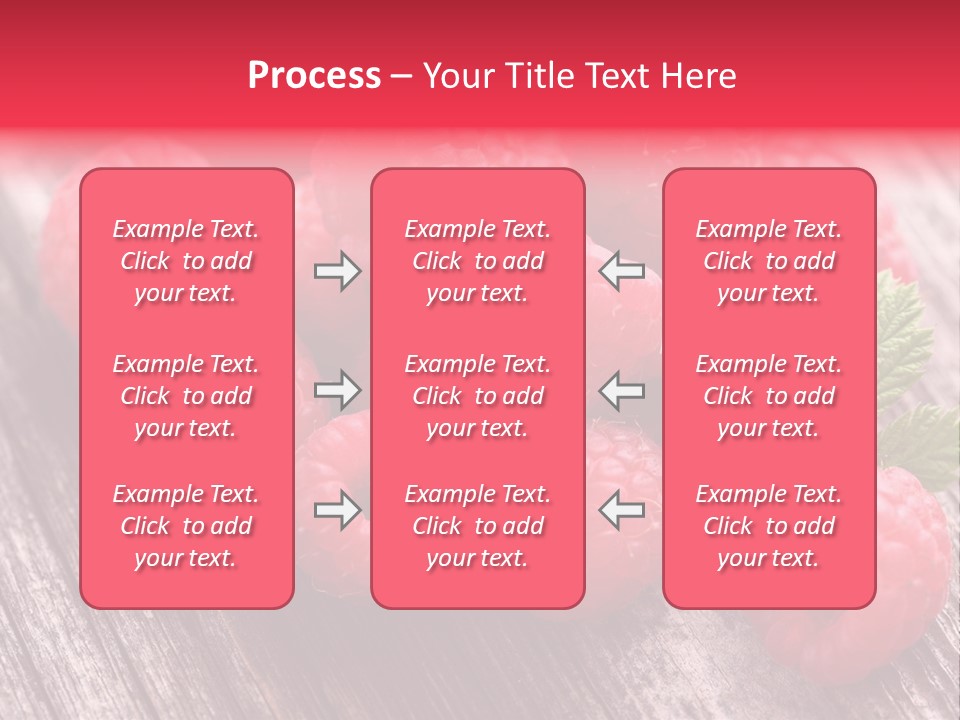 Sweet Wooden Isolated PowerPoint Template
