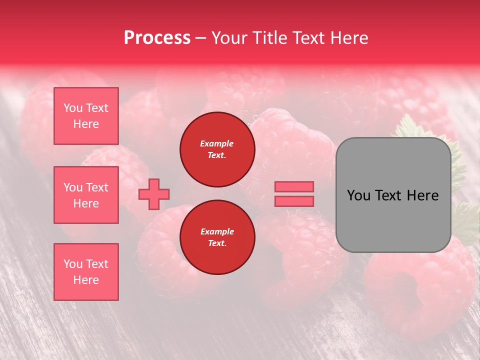 Sweet Wooden Isolated PowerPoint Template