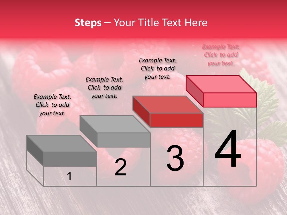 Sweet Wooden Isolated PowerPoint Template