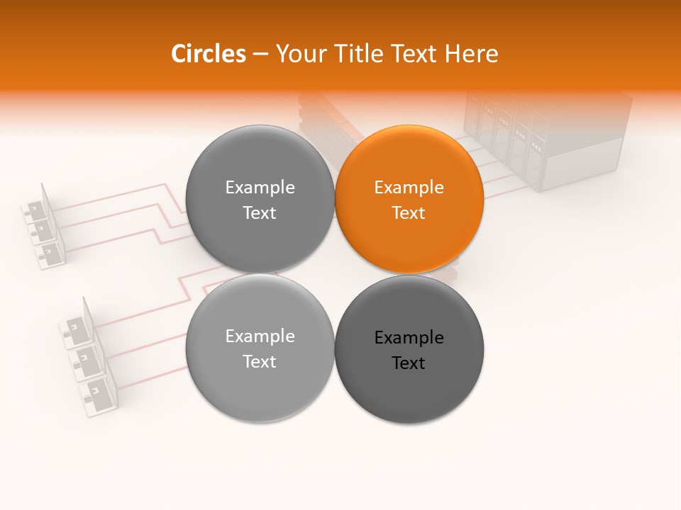 Using Computer Computer Network Computer Equipment PowerPoint Template